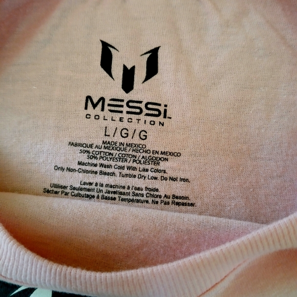Messi Collection Inter Miami Soccer T-Shirt Boys Size Large (NWT) - Picture 4 of 5